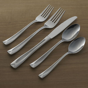 Satin Lincoln 45 Piece Everyday Flatware Set, Service For 8