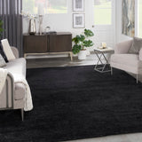 Nourison Michael Amini Ma30 Star SMR01 Glam Handmade Hand Tufted Indoor only Area Rug Black 8'6" x 11'6" 99446880932