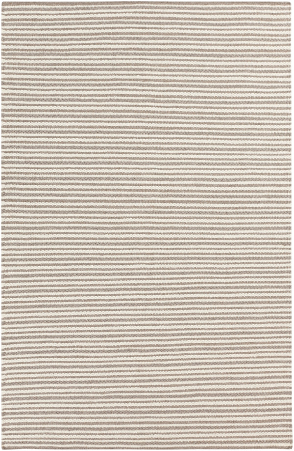 Ravena RVN-3006 Cottage Wool Rug RVN3006-58 Cream, Camel 100% Wool 5' x 8'