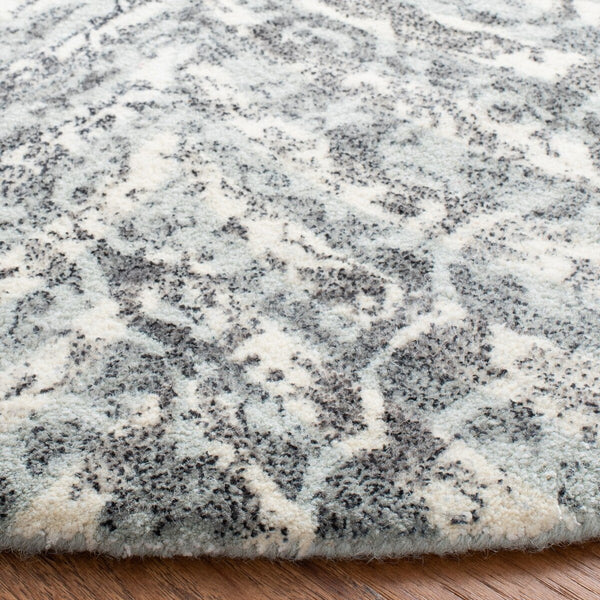 Safavieh Restoration Vintage 115 Hand Tufted 50% Wool and 50% Viscose Pile Rug RVT115A-8