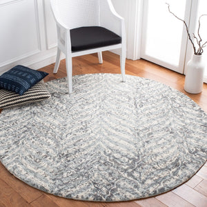 Safavieh Restoration Vintage 115 Hand Tufted 50% Wool and 50% Viscose Pile Rug RVT115A-8