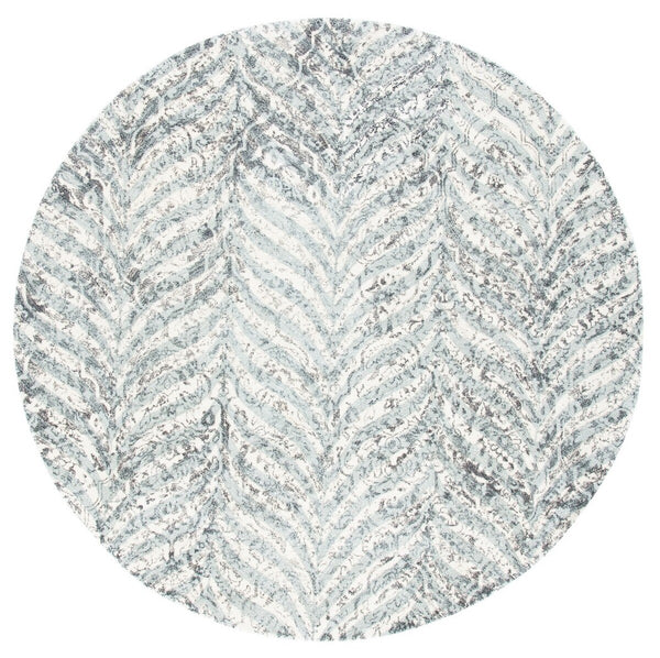 Safavieh Restoration Vintage 115 Hand Tufted 50% Wool and 50% Viscose Pile Rug RVT115A-8