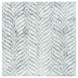 Safavieh Restoration Vintage 115 Hand Tufted 50% Wool and 50% Viscose Pile Rug RVT115A-8