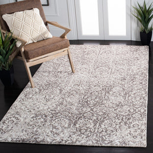 Safavieh Restoration Vintage 115 Hand Tufted 50% Wool and 50% Viscose Pile Rug RVT115B-8