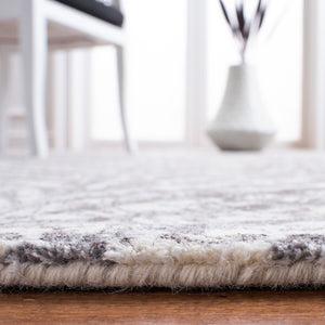 Safavieh Restoration Vintage 115 Hand Tufted 50% Wool and 50% Viscose Pile Rug RVT115F-8