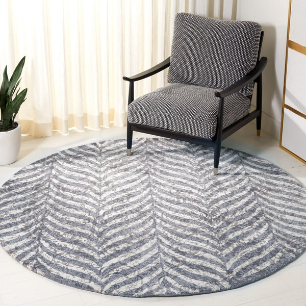 Safavieh Restoration Vintage 115 Hand Tufted 50% Wool and 50% Viscose Pile Rug RVT115F-8
