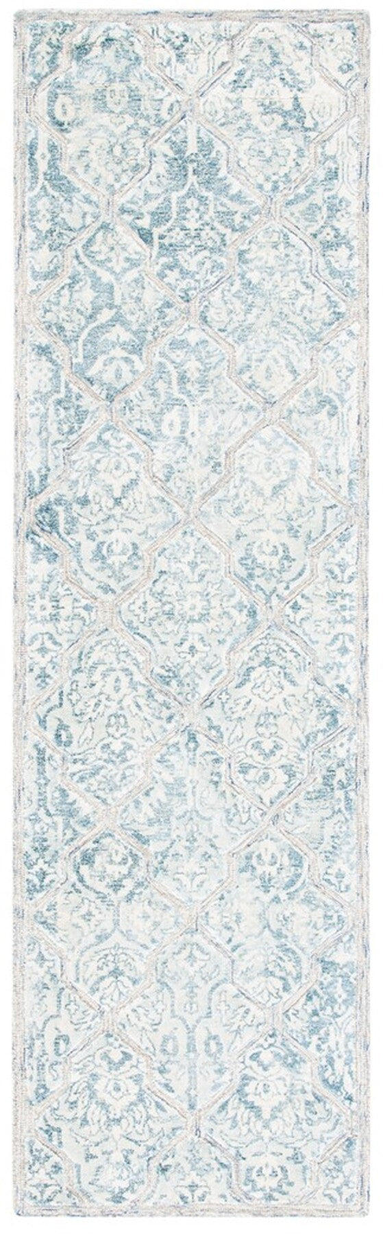 Safavieh Restoration Vintage 116 Hand Tufted 50% Wool and 50% Viscose Pile Rug RVT116M-8