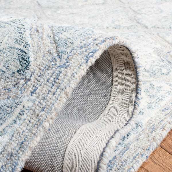 Safavieh Restoration Vintage 116 Hand Tufted 50% Wool and 50% Viscose Pile Rug RVT116M-8