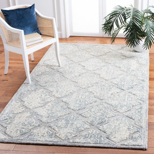 Safavieh Restoration Vintage 116 Hand Tufted 50% Wool and 50% Viscose Pile Rug RVT116M-8