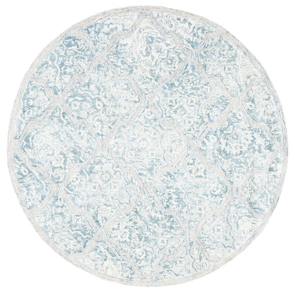 Safavieh Restoration Vintage 116 Hand Tufted 50% Wool and 50% Viscose Pile Rug RVT116M-8