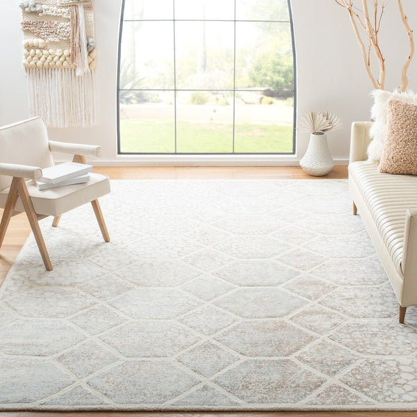Safavieh Restoration Vintage 117 Hand Tufted 60% Viscose and 40% Wool Rug RVT117A-8