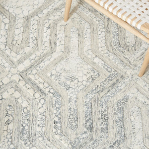 Safavieh Restoration Vintage 119 Hand Tufted 50% Wool and 50% Viscose Pile Rug RVT119H-8