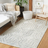 Safavieh Restoration Vintage 119 Hand Tufted 50% Wool and 50% Viscose Pile Rug RVT119H-8