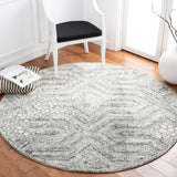 Safavieh Restoration Vintage 119 Hand Tufted 50% Wool and 50% Viscose Pile Rug RVT119H-8