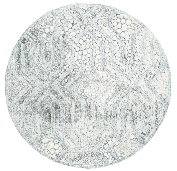 Safavieh Restoration Vintage 119 Hand Tufted 50% Wool and 50% Viscose Pile Rug RVT119H-8