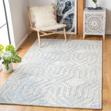 Safavieh Restoration Vintage 119 Hand Tufted 50% Wool and 50% Viscose Pile Rug RVT119M-8