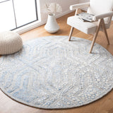 Safavieh Restoration Vintage 119 Hand Tufted 50% Wool and 50% Viscose Pile Rug RVT119M-8