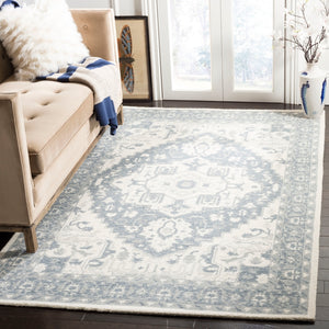 Safavieh Restoration Vintage 402 Hand Tufted Wool and Viscose Rug RVT402F-3