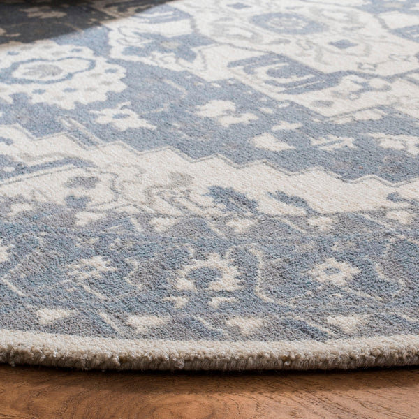 Safavieh Restoration Vintage 402 Hand Tufted Wool and Viscose Rug RVT402F-3