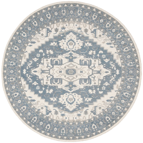 Safavieh Restoration Vintage 402 Hand Tufted Wool and Viscose Rug RVT402F-3