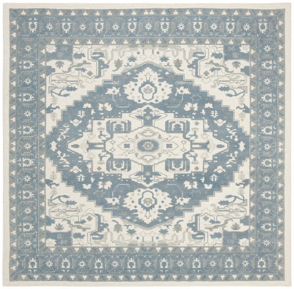 Safavieh Restoration Vintage 402 Hand Tufted Wool and Viscose Rug RVT402F-3