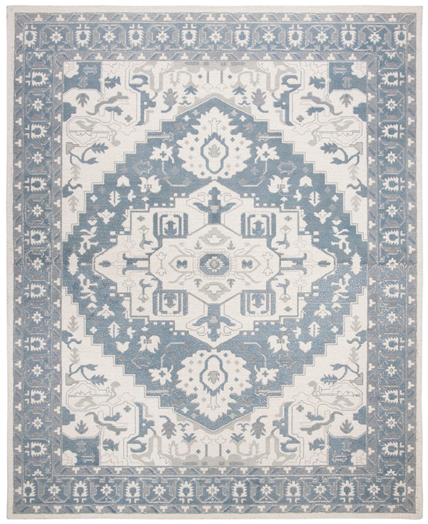 Safavieh Restoration Vintage 402 Hand Tufted Wool and Viscose Rug RVT402F-3