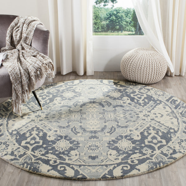 Safavieh Restoration Vintage 532 Hand Tufted Wool Rug RVT532A-3