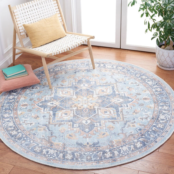Safavieh Restoration Vintage 702 Hand Loomed 50% Wool/50% Viscose Traditional Rug RVT702A-9
