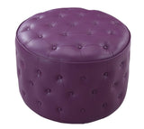 Marley Purple Ottoman