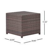 Palmilla Wicker Table (Set of 3) Noble House