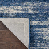 Nourison Weston WES01 Modern Handmade Tufted Indoor Area Rug Aegean Blue 5'3" x 7'5" 99446010681