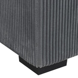 Porter Designs Big Chill Soft Microfiber Contemporary Sectional Gray 01-33C-32-2249B-KIT