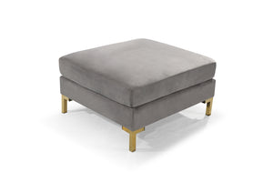 Girardi Grey Ottoman