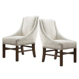 James Contemporary Fabric Upholstered Dining Chair (Set of 2)