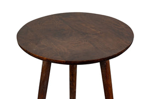 Porter Designs Baja Solid Mango Wood Transitional End Table Brown 05-108-08-9565