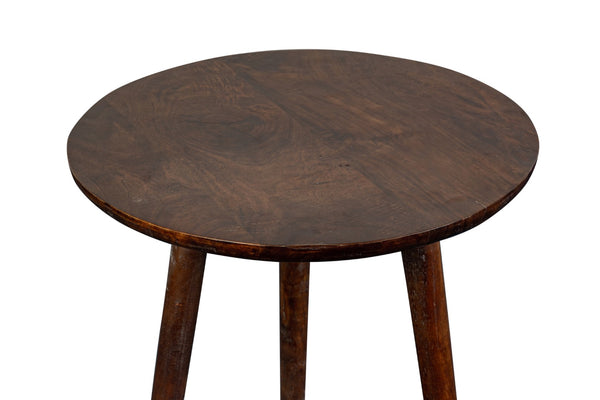 Porter Designs Baja Solid Mango Wood Transitional End Table Brown 05-108-08-9565