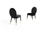Leverett Black Dining Chair, Set of 2