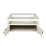 Hawick Coffee Table - Weathered White