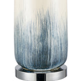 Cason Bay 27'' High 1-Light Table Lamp - Blue