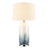 Cason Bay 27'' High 1-Light Table Lamp - Blue