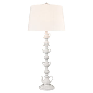 Rosetta Cottage 35'' High 1-Light Table Lamp - Matte White