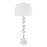 Rosetta Cottage 35'' High 1-Light Table Lamp - Matte White