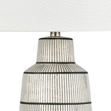 Ansley 30'' High 1-Light Table Lamp - Gray