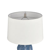 Blue Swell 28'' High 1-Light Table Lamp