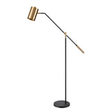 Oliver Avenue 64'' High 1-Light Floor Lamp - Matte Black