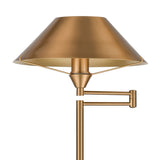 Arcadia 63'' High 1-Light Floor Lamp - Aged Brass