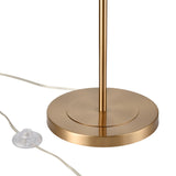 Scope 65'' High 1-Light Floor Lamp - Aged Brass