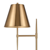 Otus 65'' High 1-Light Floor Lamp - Aged Brass