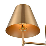 Otus 65'' High 1-Light Floor Lamp - Aged Brass