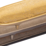 Bosco Tray - Set of 3 Nickel, Brass, and Bronze